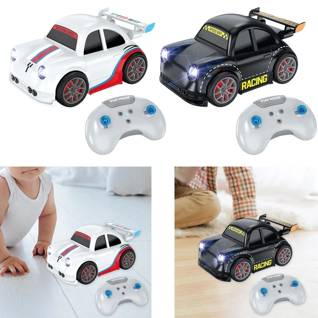 Gralal Voiture RC 2.4GHz 4WD – Rotation 360° Avec LED – Recharge USB – Cadeau Anniversaire