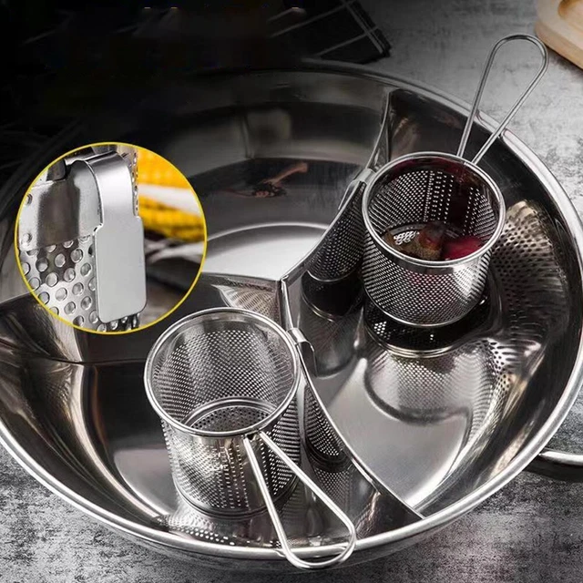 Colador de acero inoxidable eficiente y duradero para todas tus necesidades de cocina