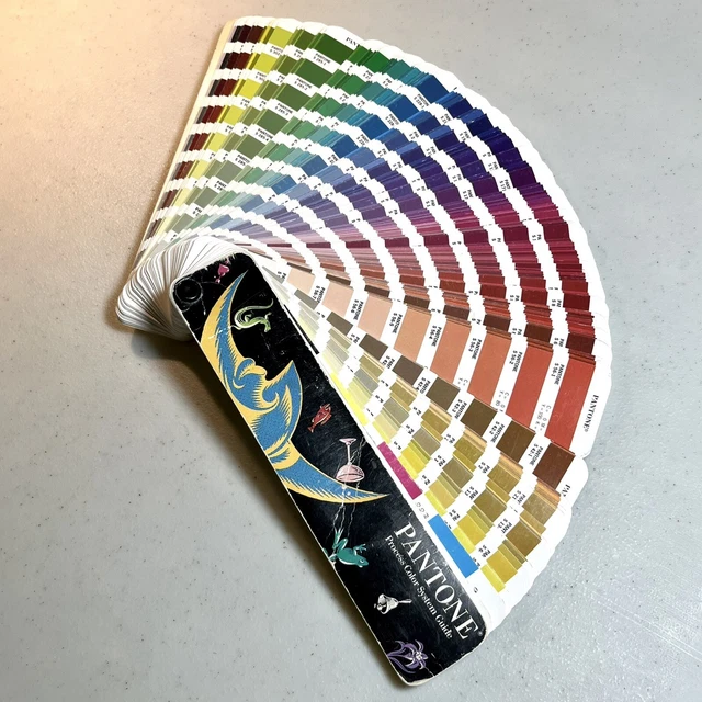 Uk Color Guide PANTONE PROCESS COLOR System Guide 1993-1994 (Vintage) £31.53 - PicClick UK