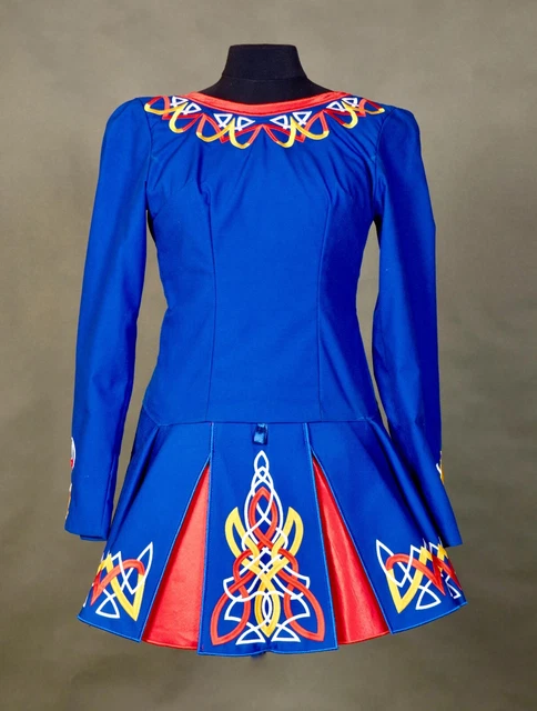 lot 2 robes danse irlandaise celtic solo dance competition claquettes tapdance