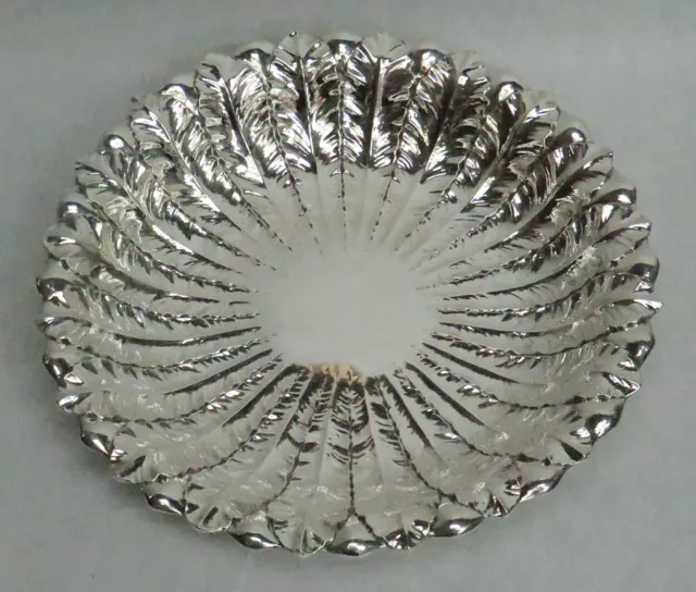 Outstanding Acanthus Leaf Design Sterling Silver 10" Fruit Bowl
