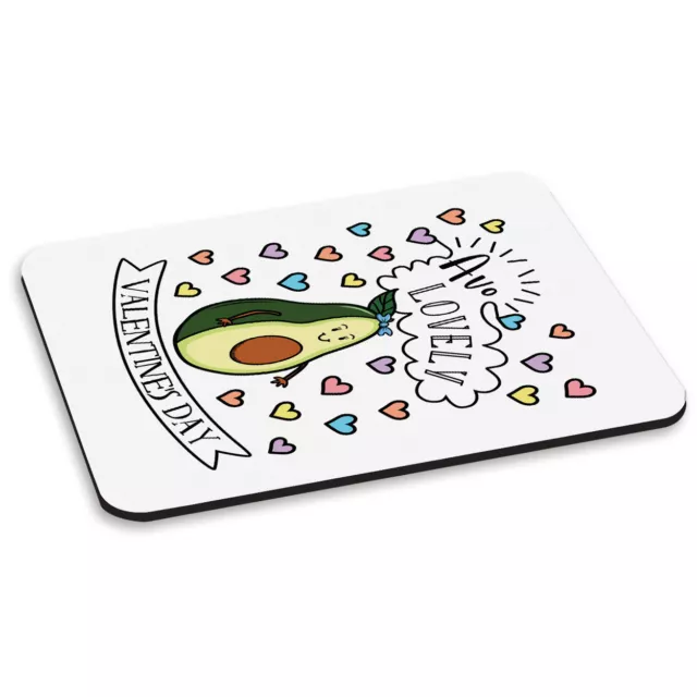 Avo Lovely Valentine's Day PC Computer Mouse Mat Pad - Funny Avocado Girlfriend