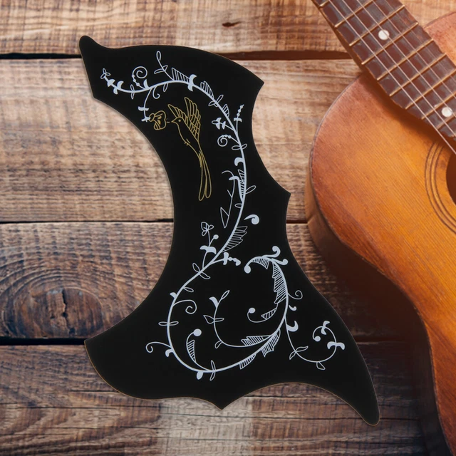 Akustische Gitarre schlagbrett Pick Dickquard selbstklebend Zelluloid vorne Schu
