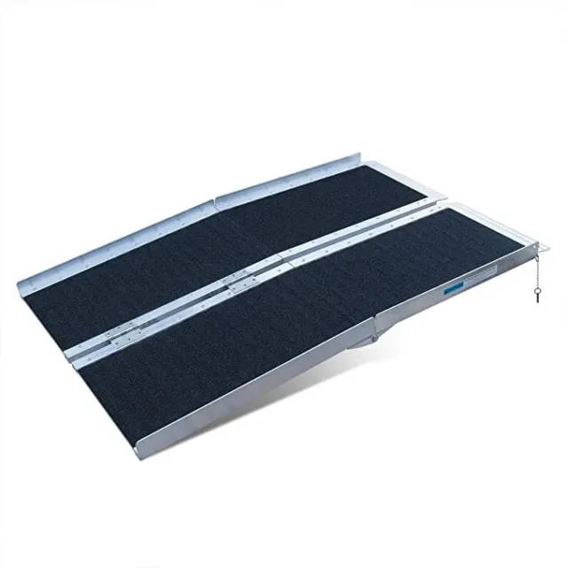 USED WHEELCHAIR RAMP 36FT NonSkid Folding Mobility Aluminum Ramps