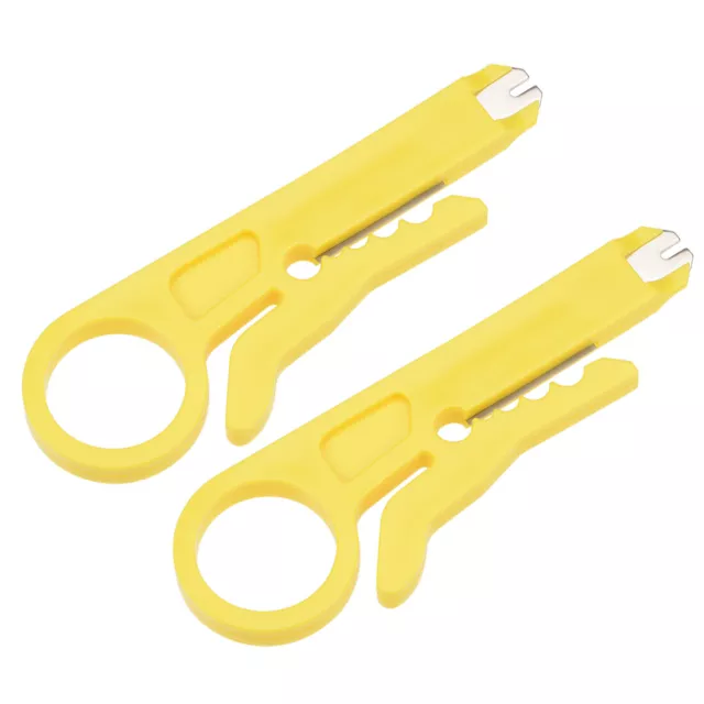 Wire Stripper Punch Down Cutter for Network Wire Cable RJ45 Cat5 Data Cable 2pcs