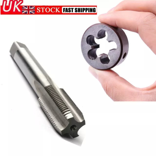 M16 x 1.5mm Metric Tap and Die Set HSS Machine Thread Tap with Round Die