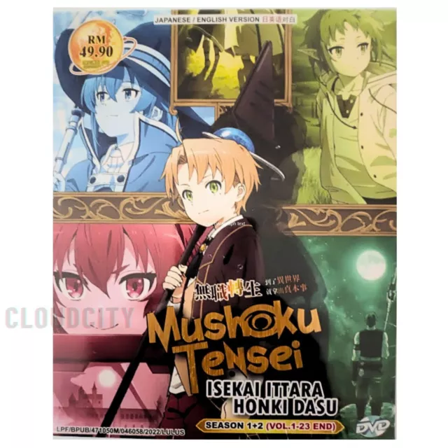 Dvd Mushoku Tensei Isekai Ittara Honki Dasu Legendado - Escorrega