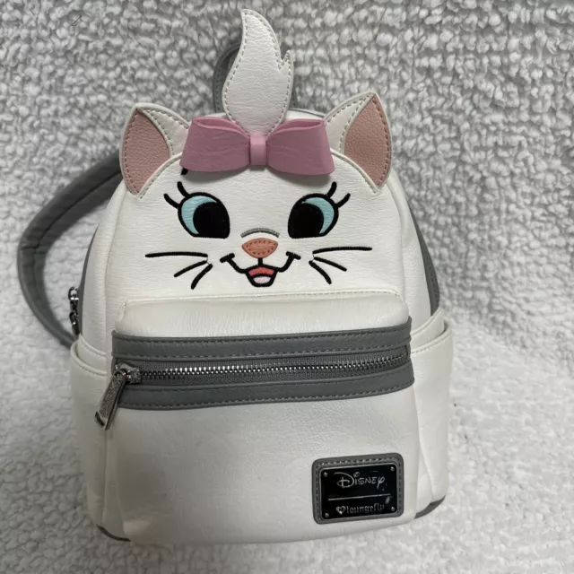 Loungelfy🏆 Marie Cosplay 🐾Aristocats 🎀Face RARE  Mini Backpack 👜