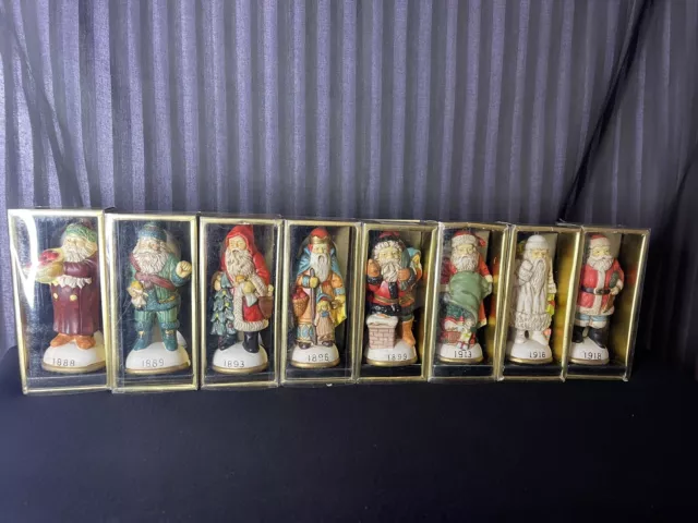 CRI - 1993 Christmas International- Santa Claus From Around The World - Set Of 8