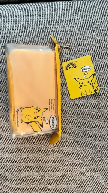 Pokemon Center 25th Anniversary Pen Case - Yellow Pikachu