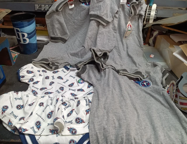NFL Tennessee Titans Toddler Cheerleader Outfit NWT + 3 Toddler Titans Shirts