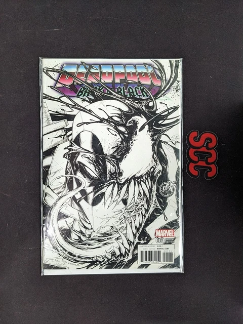 DEADPOOL: BACK IN BLACK #001 Marvel Comics TYLER KIRKHAM Sketch 1500 Copies DEADPOOL: BACK IN BLACK #001 Marvel Comics TYLER KIRKHAM Sketch 1500 Copies