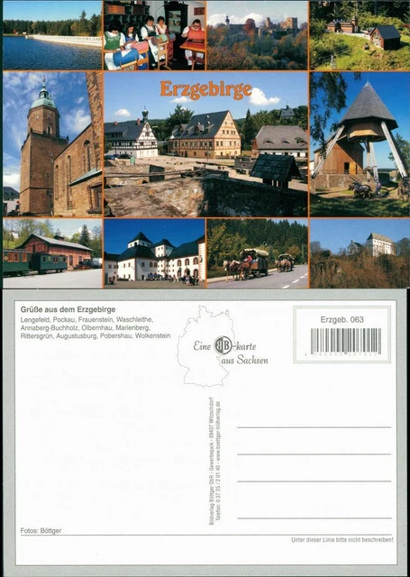 Erzgebirge Lengefeld Pockau Waschleithe Annaberg Olbernhau, Marienberg, 2000