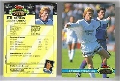 TOPPS Stadium CLUB 1992 CALCIO Lettore Schede giocatori-vari team Calcio 