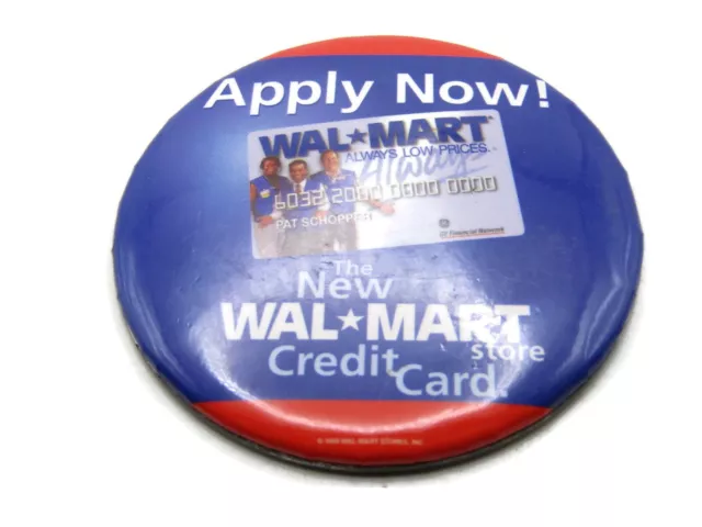 Wal-Mart Store Credit Card Promo Button Apply Now!