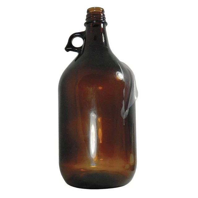 QORPAK GLA-08954 Jug,Safety Coated Glass,2500mL,PK6