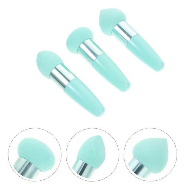 3 Pcs Emulsion Kleiner Pilz-Make-up-Stift Reisen Pilz-Make-up-Schwamm