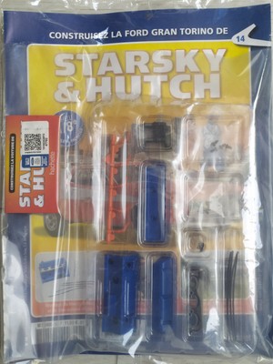 Maquette / Construisez la voiture STARSKY & HUTCH Ford Gran Torino 1/8 / N°14