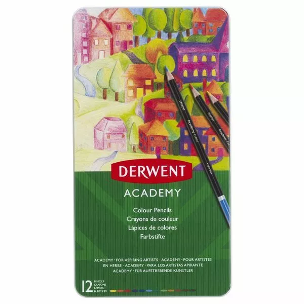 Derwent "Academy" Colour Pencil Set - Choose Your Size