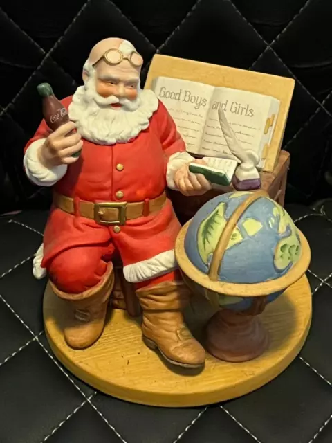 1983 Royal Orleans Coca Cola Classic Santa Claus Christmas Figurine