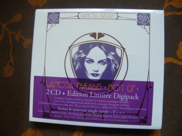 2 CD VANESSA PARADIS - Best Of / EDITION LIMITEE DIGIPACK (2009) NEUF BLISTER