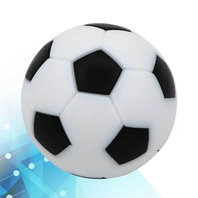 12pcs 36MM Table Soccer Kids Footballs Replacements Mini Black and White Soccer