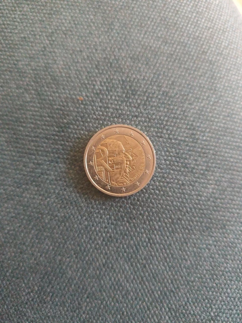Pièce 2 Euros 2020 Commémorative Charles De gaulle - très bon état