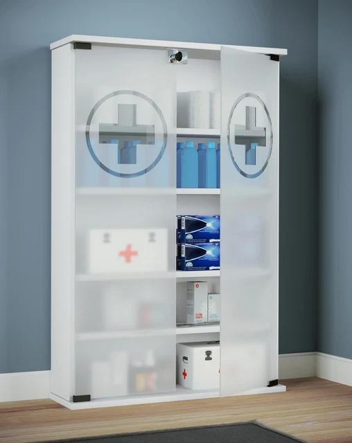 Preisvergleich für VCM Medizinschrank »Medasa«, BxLxT: 50 x 70 x 20 cm