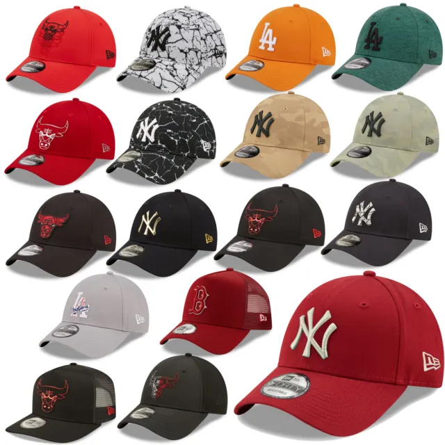 New Era 9Forty Cap New York Yankees Baseball Kappe Mütze Trucker Herren Damen