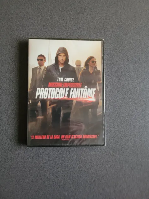 Dvd Mission Impossible Protocole Fantôme Tom Cruise Neuf Sous Blister