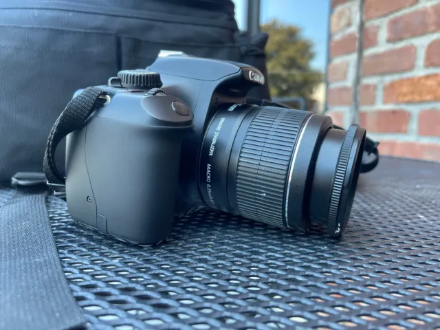 Canon EOS Rebel T3 with Case
