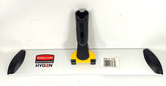 Rubbermaid Q560 Commercial Hygen 17" Quick Connect Frame /Wet/Dry Mop