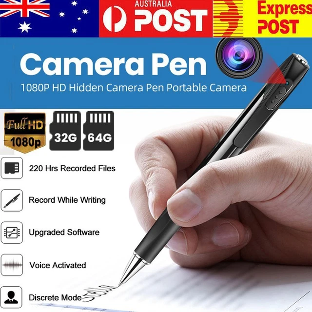 Portable HD 1080P Clip On Mini Hidden Spy Camera Pen Video Recorder DV DVR Cam