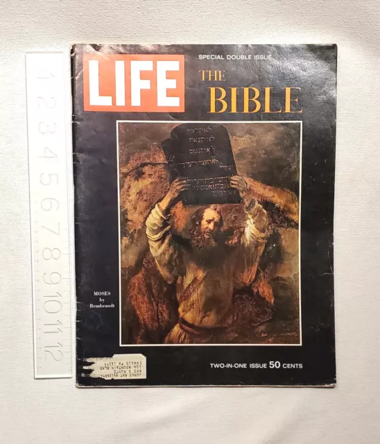 LIFE Magazine December 25, 1964 Special Double Issue The Bible Moses Abraham