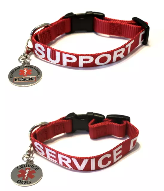 Collier harnais animal soutien émotionnel Service Dog ESA et étiquette ALL ACCESS CANINE™ 3