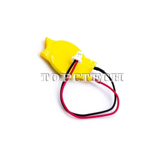 2pcs Notebook BIOS CMOS Battery Laptop CR2016 Motherboard Wire 3V All in one PC