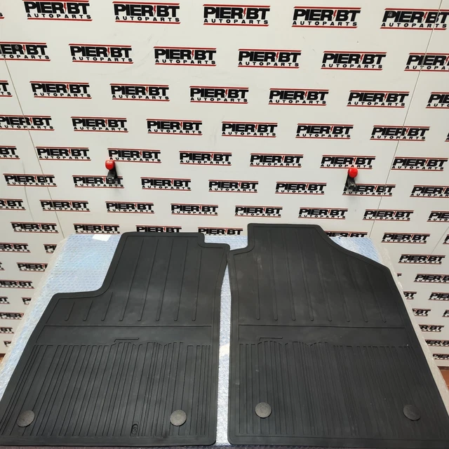 Tappetini In Gomma Per Fiat 500 Dal 2007, Set Anteriore Conducente E Passeggero, BXbx, Bordo Rialzato 1,5 Cm