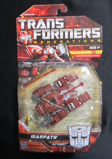Transformers Generations 2010 AUTOBOT WARPATH FIGURE Deluxe Class Tank Transformers Generations 2010 AUTOBOT WARPATH FIGURE Deluxe Class Tank
