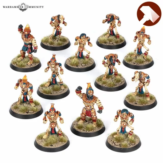 Blood Bowl TOMB KINGS KHEMRI Team Metal Miniatures