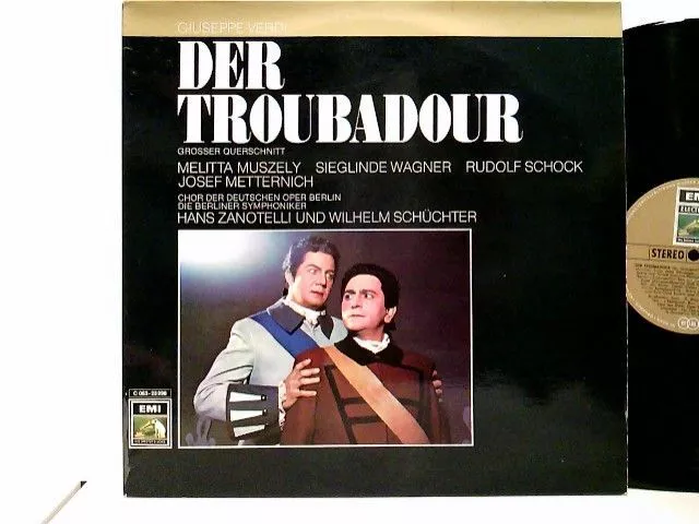 Der Troubadour - Grosser Querschnitt Verdi, Guiseppe: