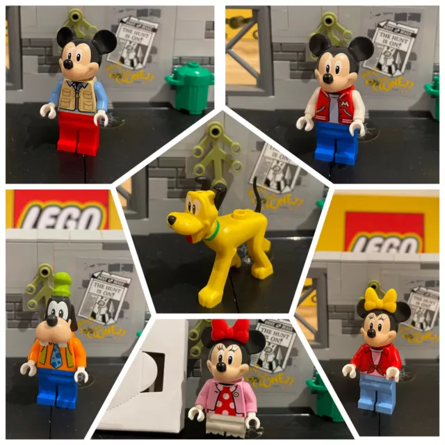 LEGO Disney Minifiguren zur AUSWAHL (Mickey, Minnie, Pluto, Goofy) *NEU*