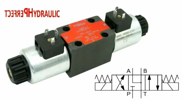 Solenoid Hydraulic Control Valve Argo Hytos RPE3-063Y11/02400E1 Cetop3 NG6 24VDC