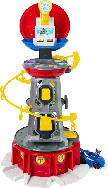 PAW PATROL MIGHTY Pups Lifesize Lookout Tower Zentrale-DEFEKT für
