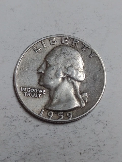 1959 D Washington Quarter