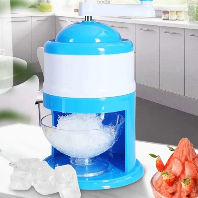 Ice Crusher Shaving Machines Mini Snow Manual Cone Makers Household Shav.vio
