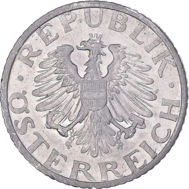 [#387855] Coin, Austria, 50 Groschen, 1947, MS, Aluminum, KM:2870
