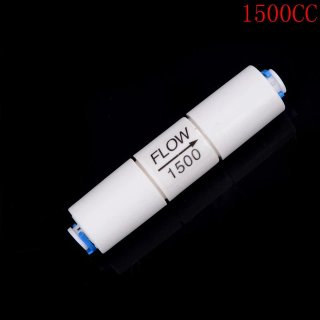 SHITONG 5-Pack 450cc Flow Restrictors - 1/4" Quick Connect For Under-Sink RO Water Filters