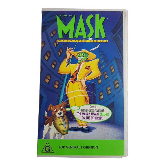 THE MASK ANIMATED Series The Mask is Always Greener Pt 1 & 2 VHS Tape