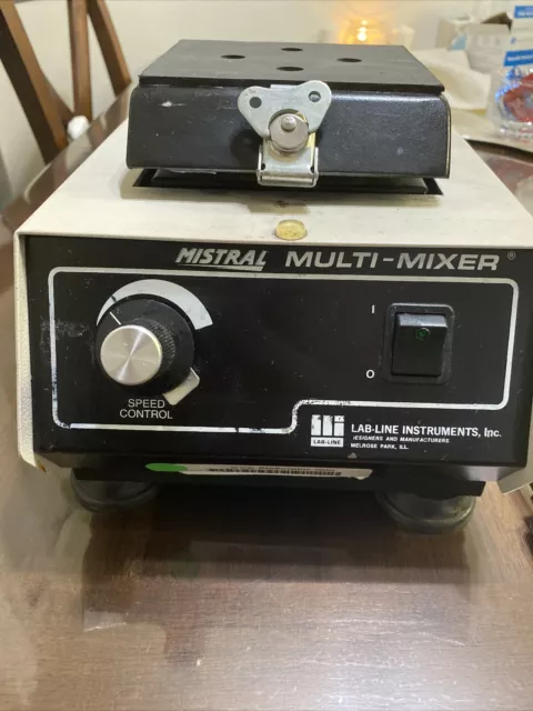 Lab-Line Instruments Mistral Multi-Mélangeur Modèle 4600 2