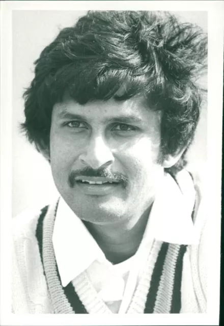 Sandeep Madhusudan Patil is a former Indian cri... - Vintage Photograph 1356072